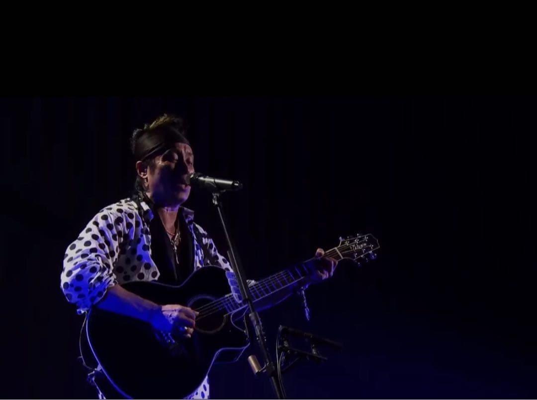 長渕剛着用　ドットシャツ