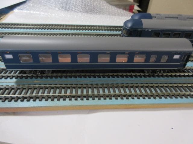 国鉄 20系 特急形客車 4両セット HOゲージ (金属・カツミ製）