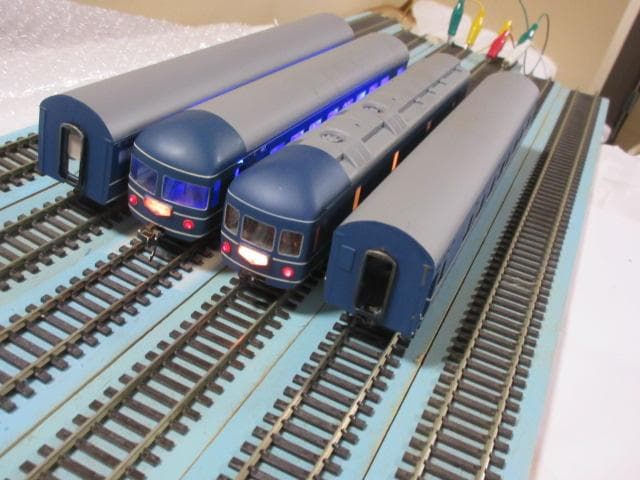 国鉄 20系 特急形客車 4両セット HOゲージ (金属・カツミ製）