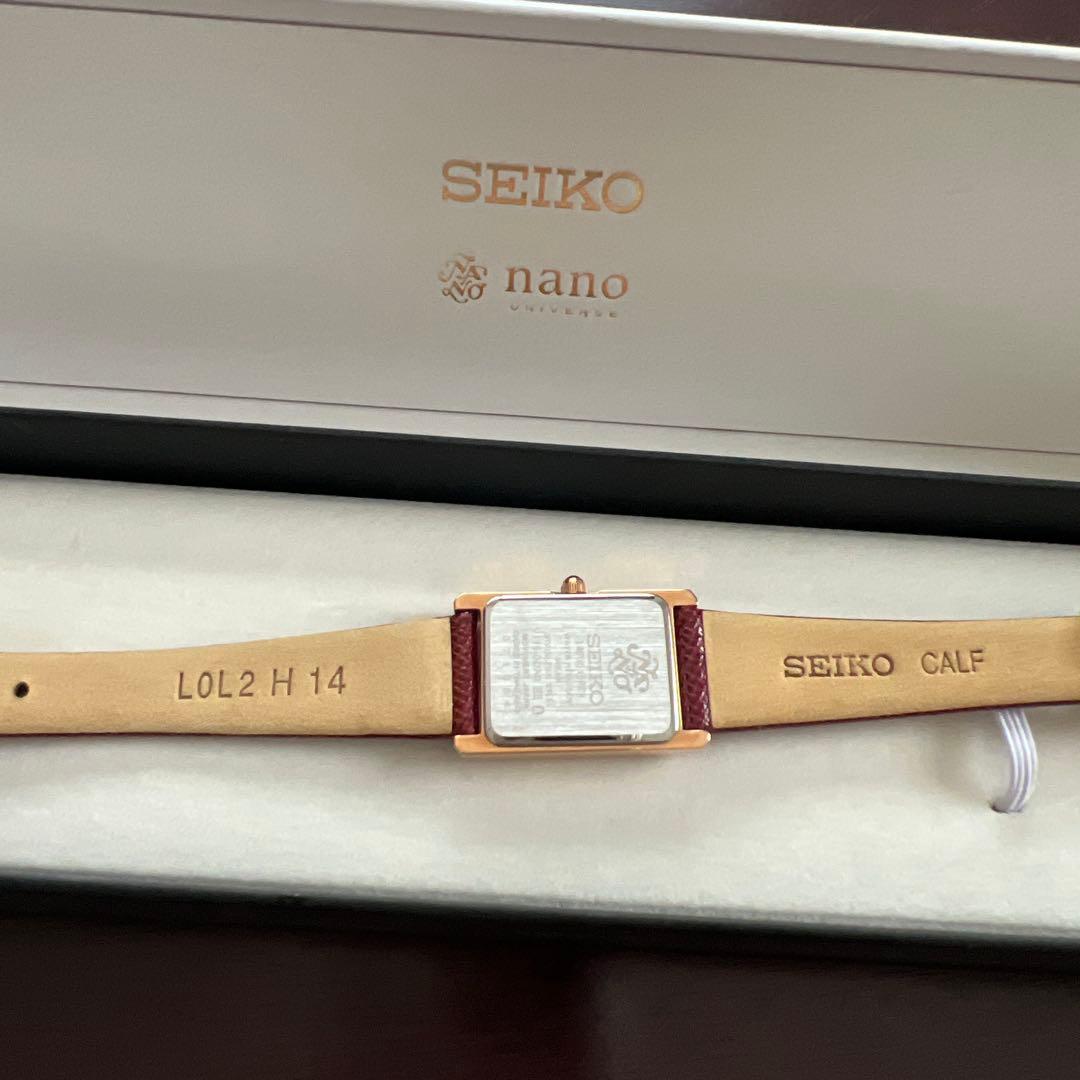 SEIKO ナノユニバース　コラボ腕時計　レディース