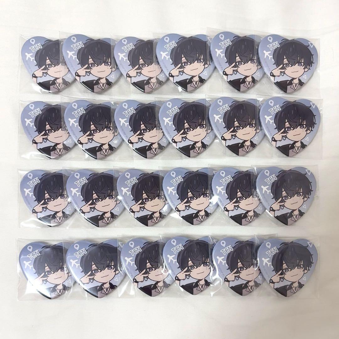 エイトリ 叢雲添 缶バッジ ハート