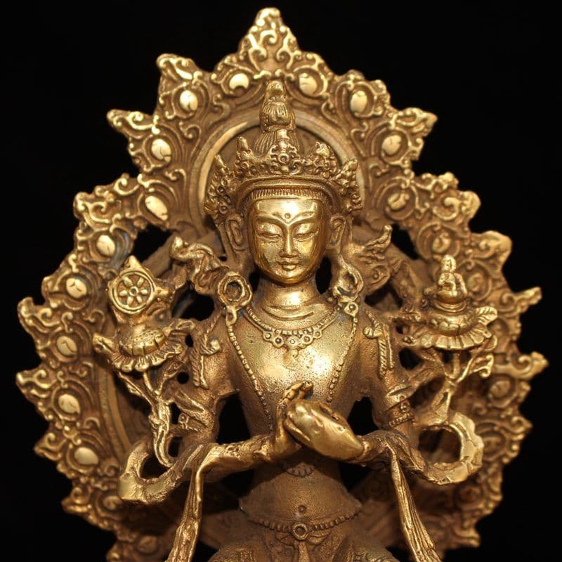 未来仏 蔵式弥勒仏 置物