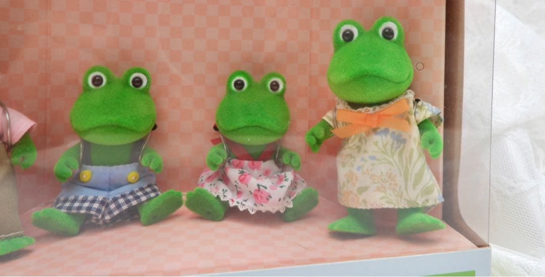 【新品•未使用】シルバニアファミリー⭐️カエルファミリー⭐️