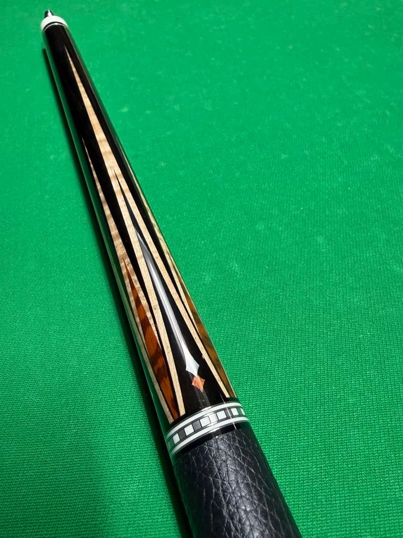 EXCEED ビリヤードキュー 木製 ストライプ