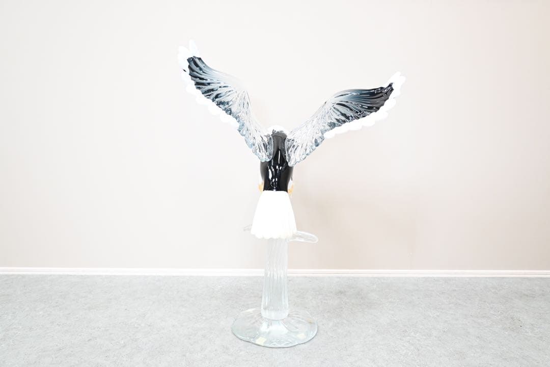 【極美品】Zanetti Murano ザネッティ ムラーノガラス 220万 鷲