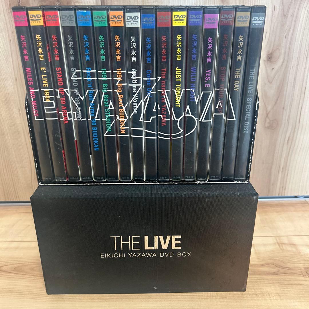 【専用です)矢沢永吉　THE LIVE DVD BOX 廃盤17枚組