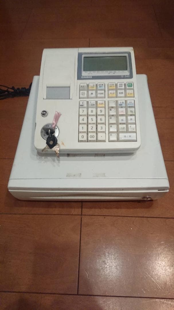 カシオ レジスター TE-340WE ホワイト