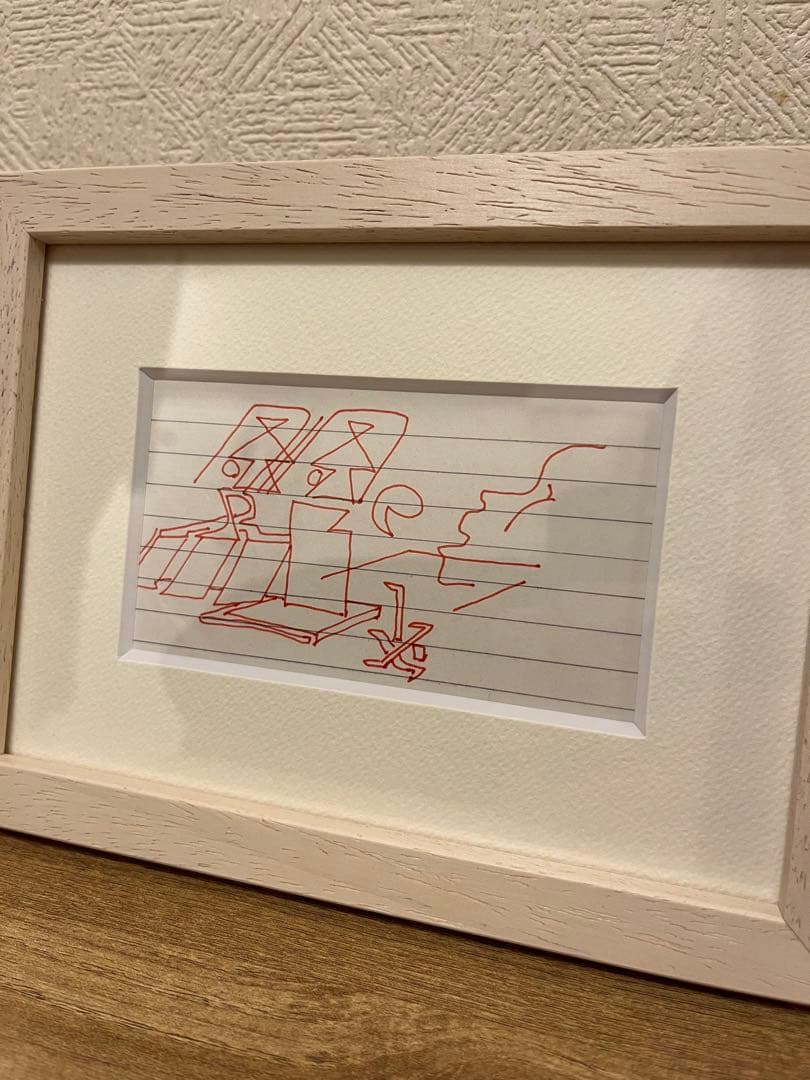 Mark Gonzales マークゴンザレス GONZ オリジナル原画　額付