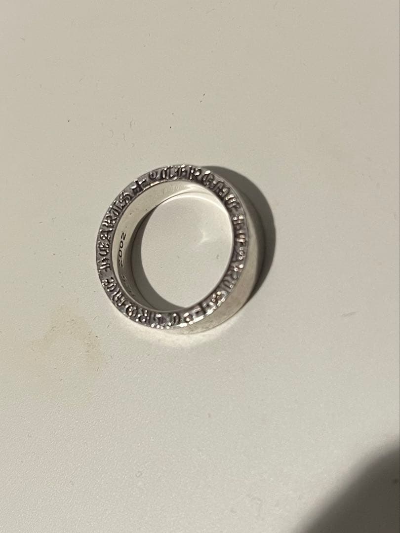 d*d様 クロム・ハーツ　スペンサーシルバーリング(16号)・6mm