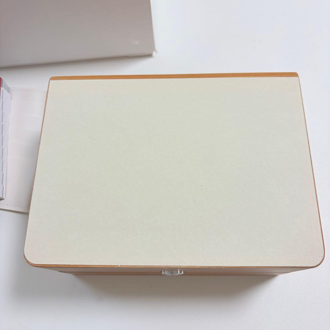 美品　オメガ　腕時計　ウォッチ　ケース　空箱　木目調　現行品