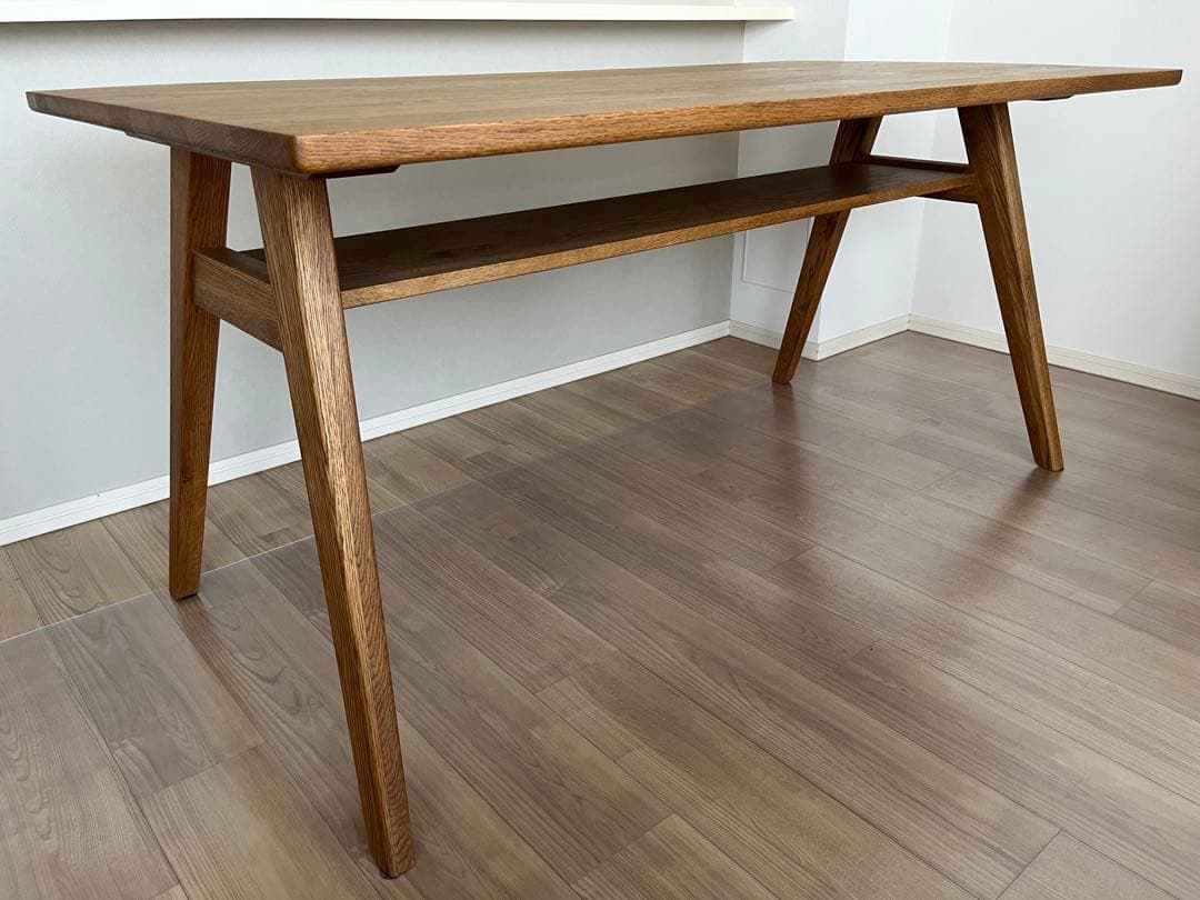 unico ADDAY 木製 ダイニングテーブル 150cm