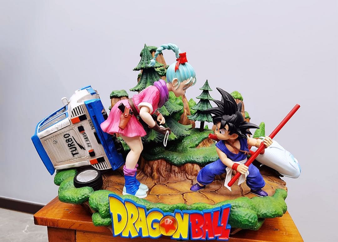 孫悟空＆ブルマ　ガレージキット