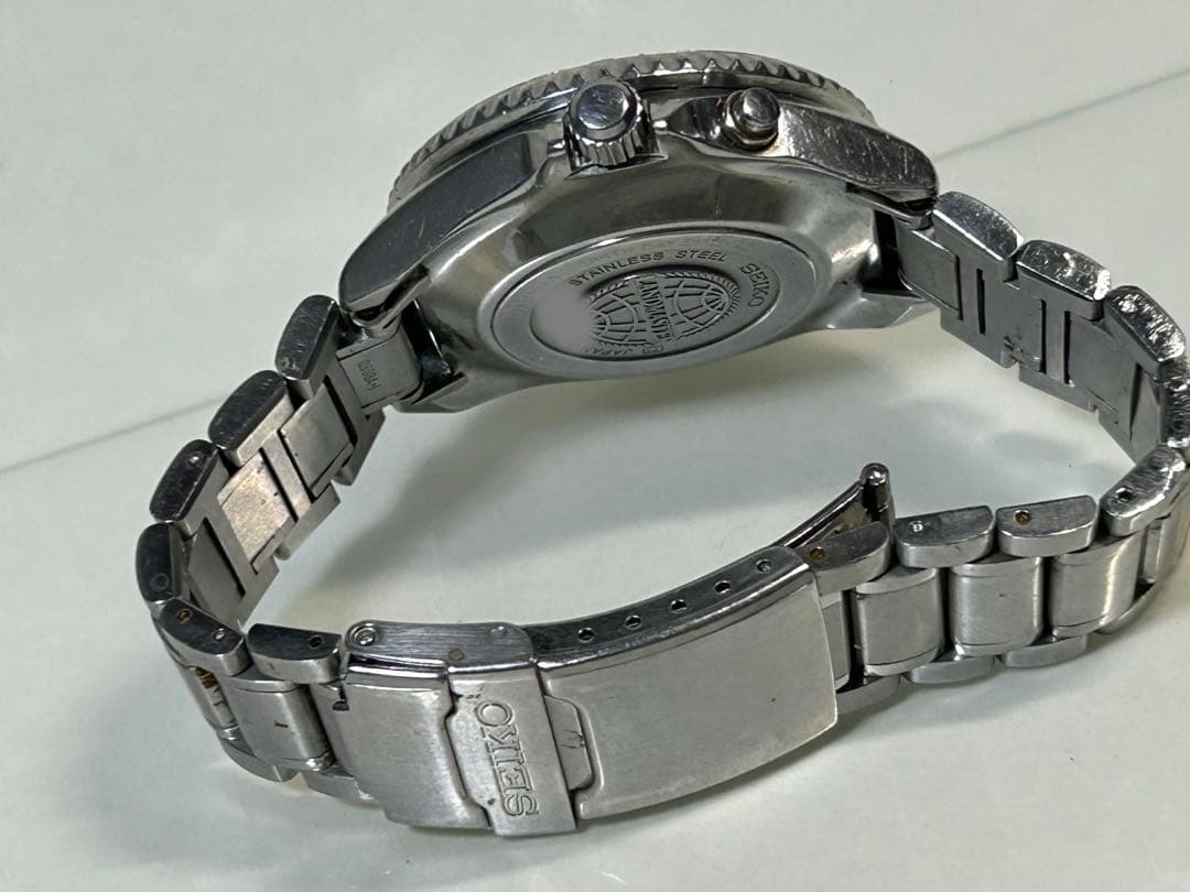 完動【二次電池新品】SEIKO LANDMASTER 5M23-6A20