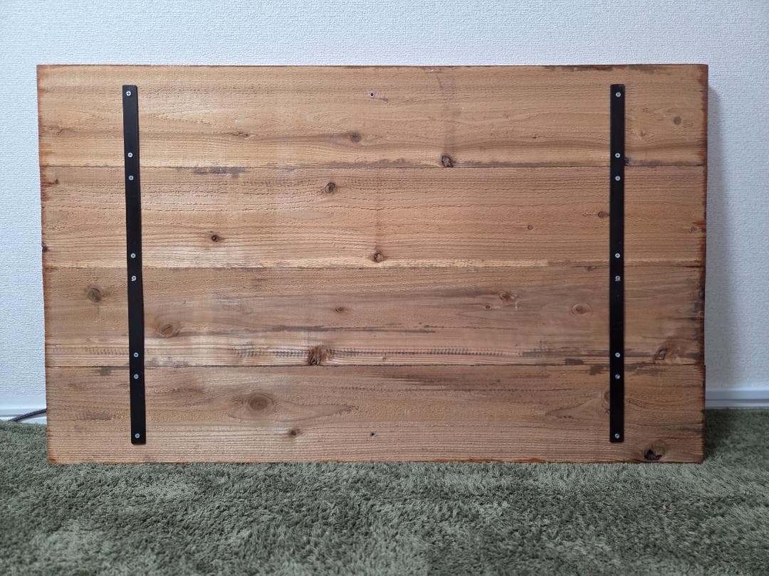 無垢×アイアン　こたつローテーブル