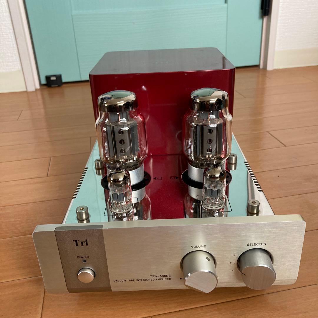 トライオード、メンテ済み TRV-A88SE 美品完動品 JJ真空管