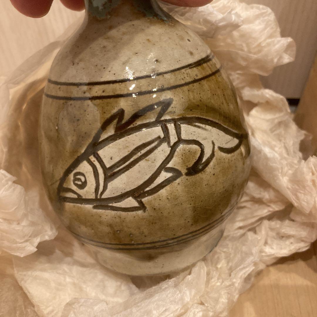 金城次郎　徳利　小皿　陶器　骨董