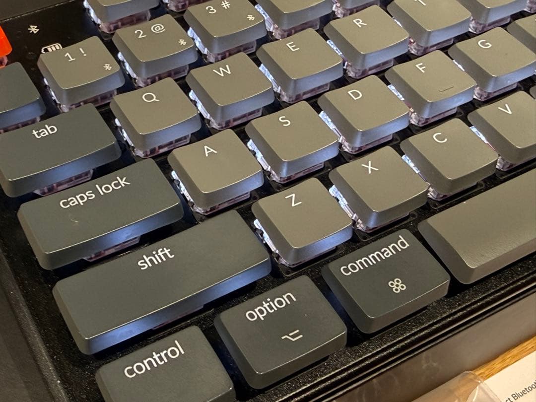 Keychron K1 USキーボードBluetooth＋有線　テンキー付　赤軸