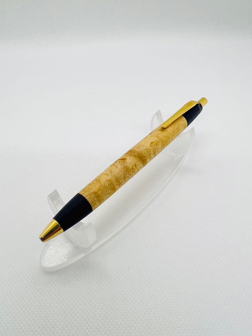 野原工芸　限定樹種　バーズアイメイプル　スタンダードボールペン