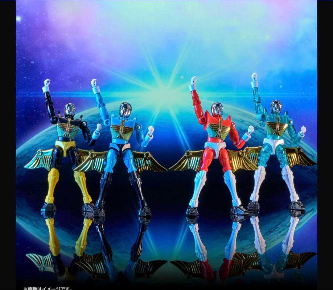 LEGACYSOUL ミクロマン コマンド1号4体セット