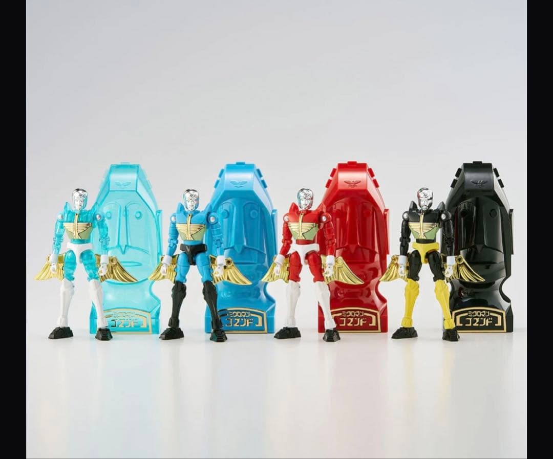 LEGACYSOUL ミクロマン コマンド1号4体セット