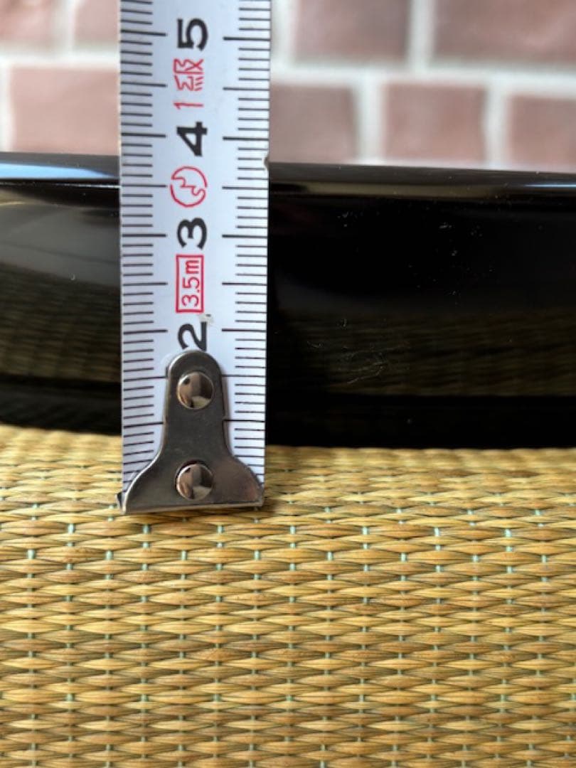 茶道具 八掛盆 木製 真塗 丸盆 螺鈿貝細工 漆器 紙箱付 ☆早いもの勝ち