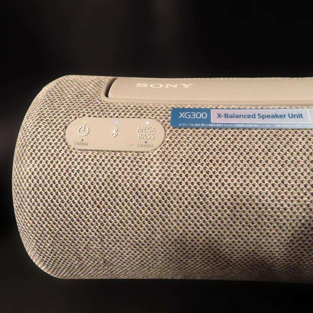 【SONY】 ワイヤレススピーカー SRS-XG300 ライトグレー