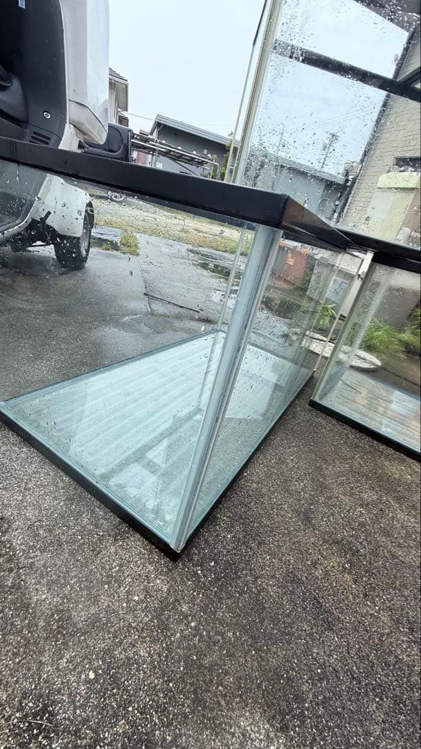三重県四日市市引き取り限定 KOTOBUKI90×45×45水槽 3つセット