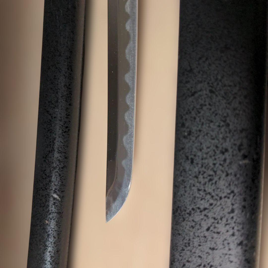 模造刀2本セット　黒　布製ケース付き