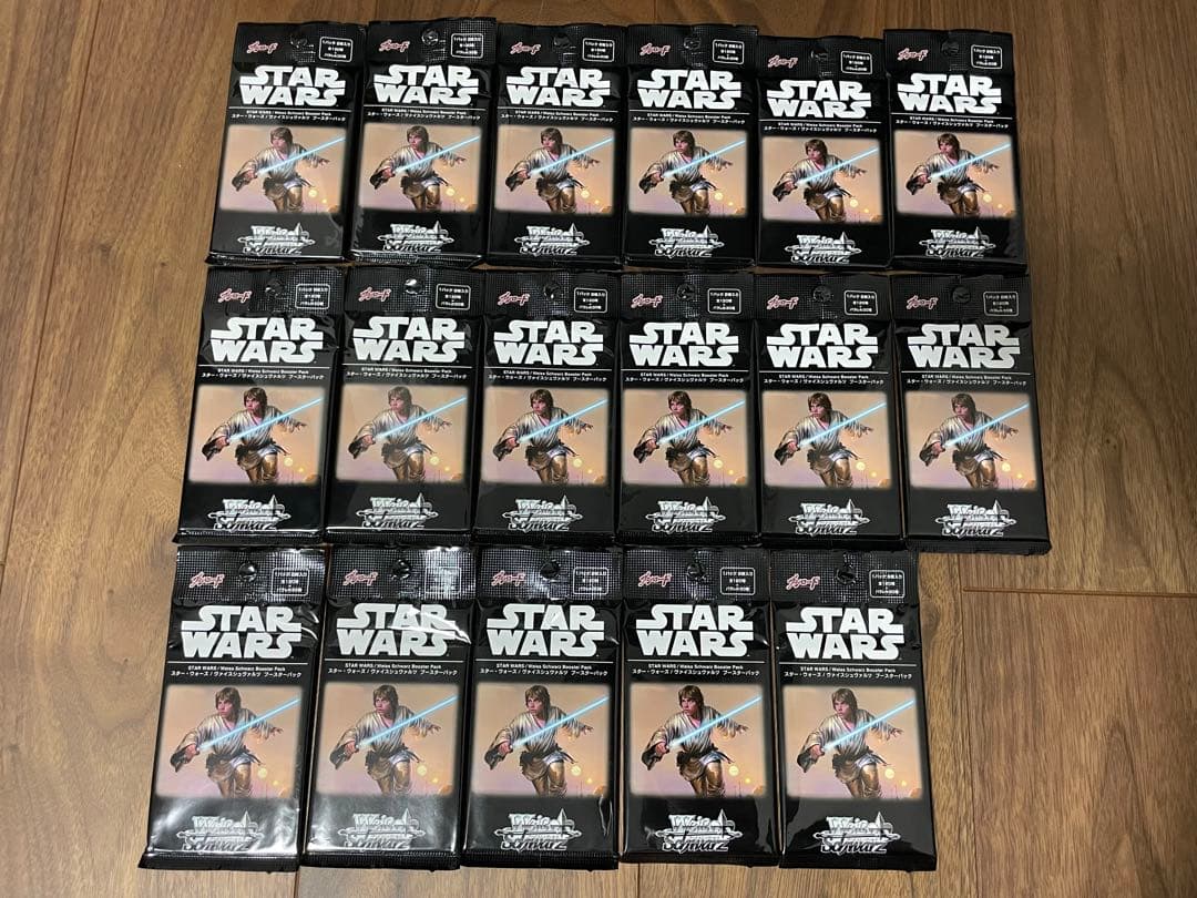 未開封 ヴァイスシュヴァルツ スター ウォーズ 17パック カードゲーム 貴重