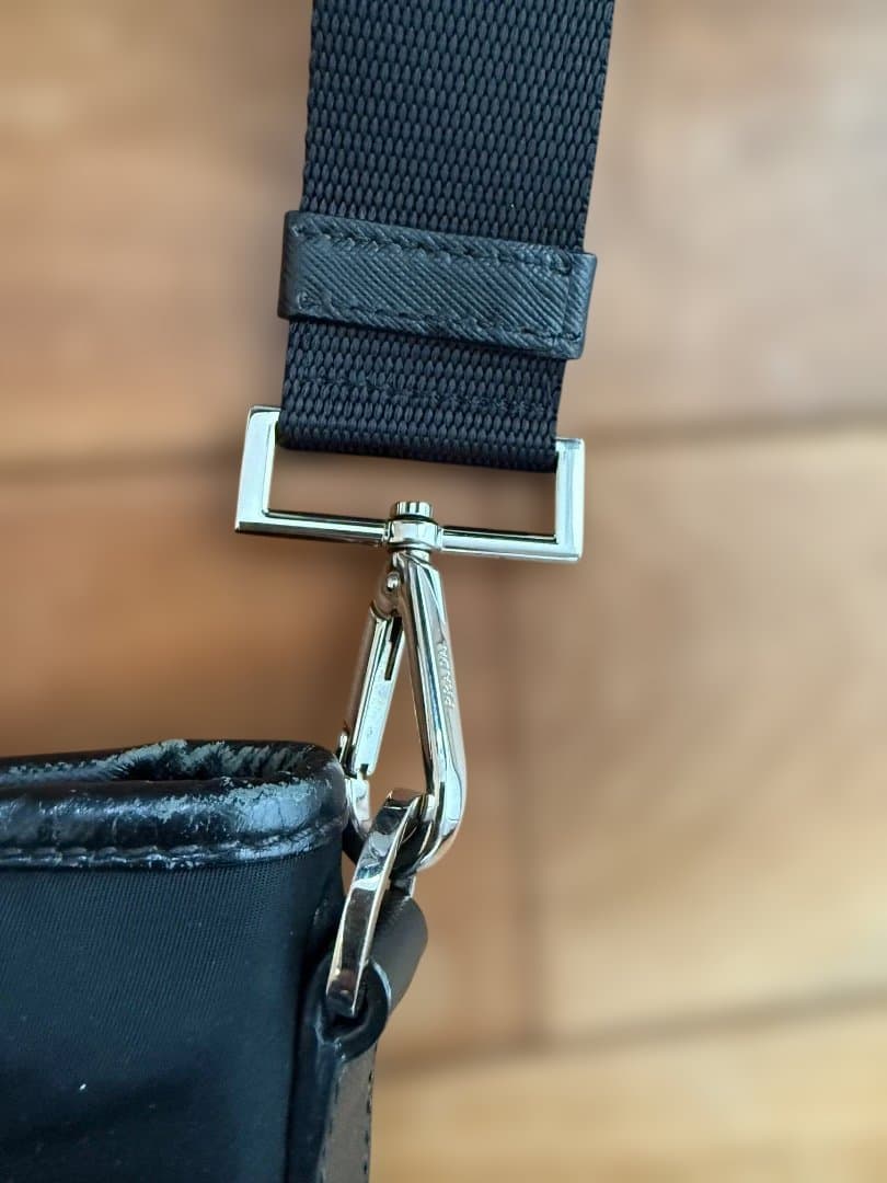 PRADA TESSUTO+SAFFIANO 2WAY トート・ブリーフケース