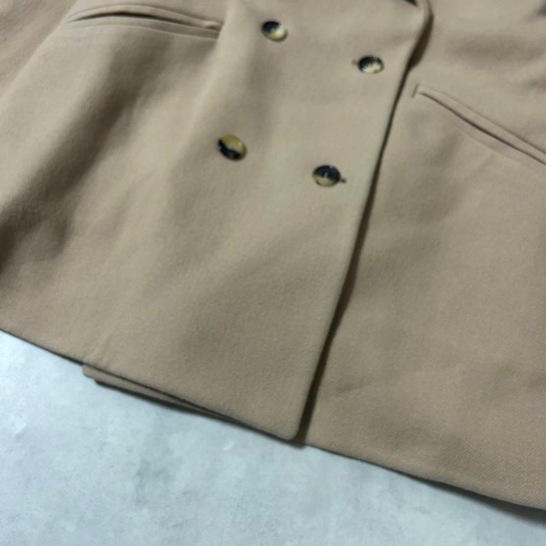 カオス スーペリアガロンコート ピーコート ダブル ライトベージュ