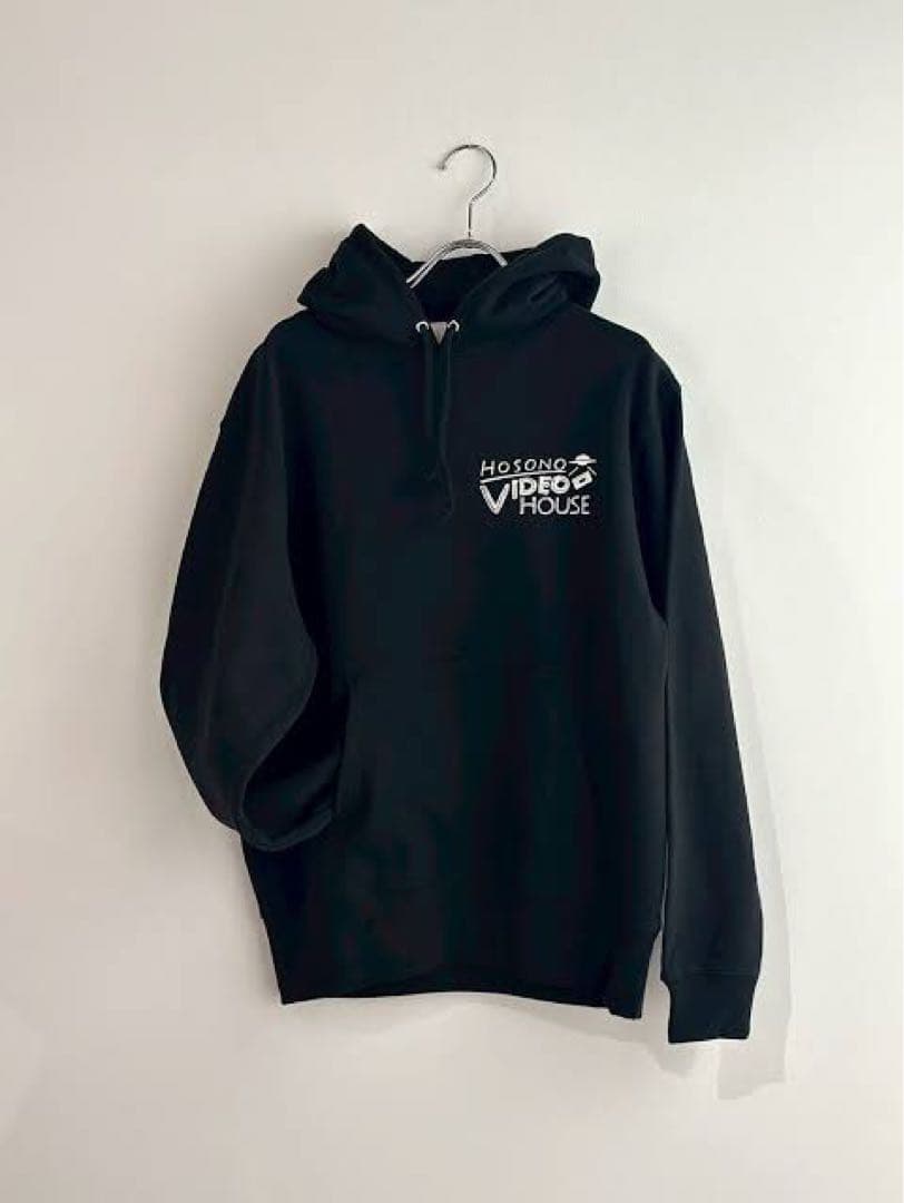 HOSONO VIDEO HOUSE フーディ ブラック　Sサイズ