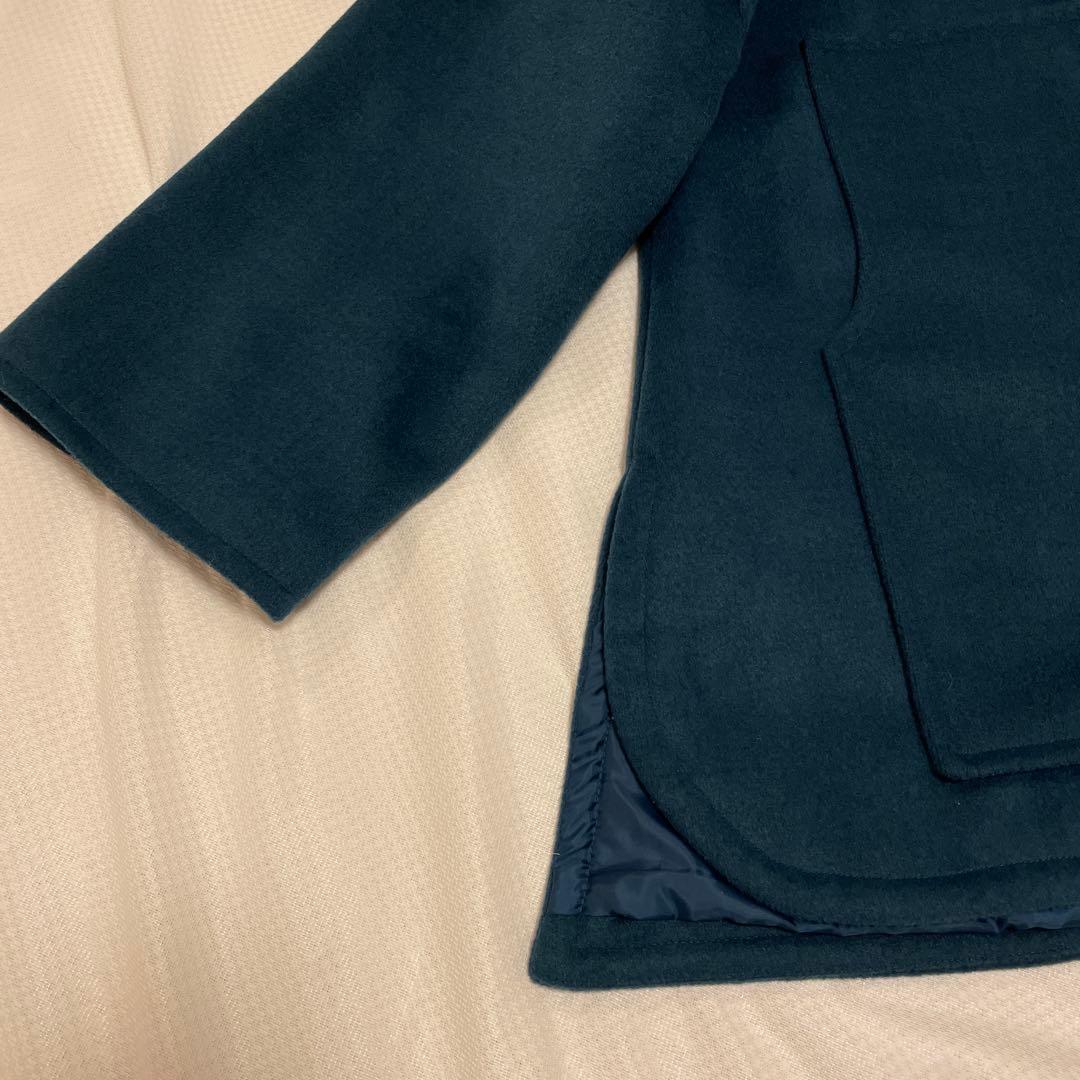 【美品】ふじあみ unof コート ブルー