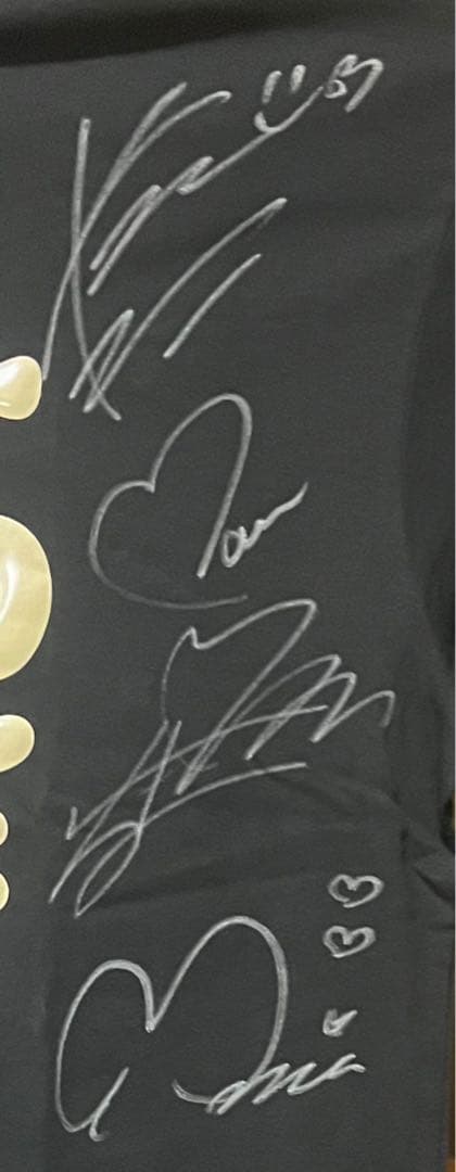 きゅーすと　初全国ツアー　Ａ賞　サイン入りTシャツ