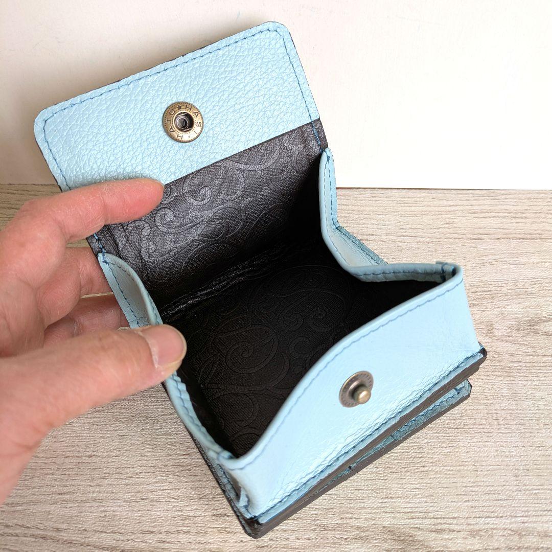 kana ボックス型小銭入れ折り財布