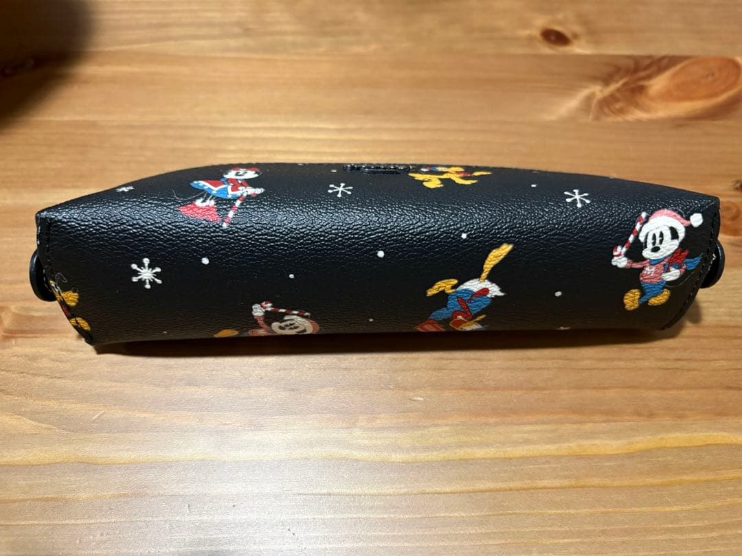 新品　コーチ　ディズニー　ミッキー　ペンケース
