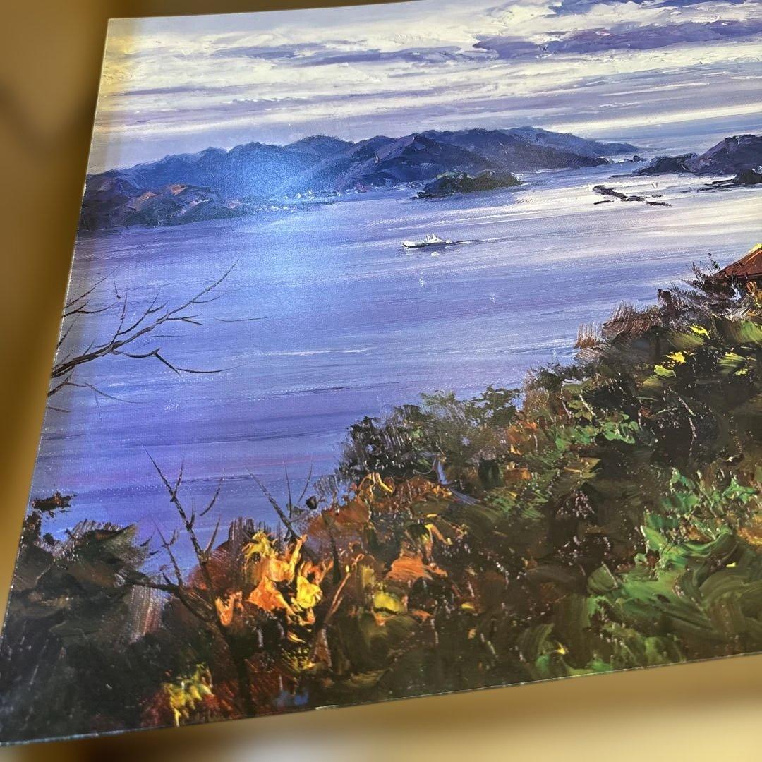 QW4686 M. Sawangによる油彩画　野母半島