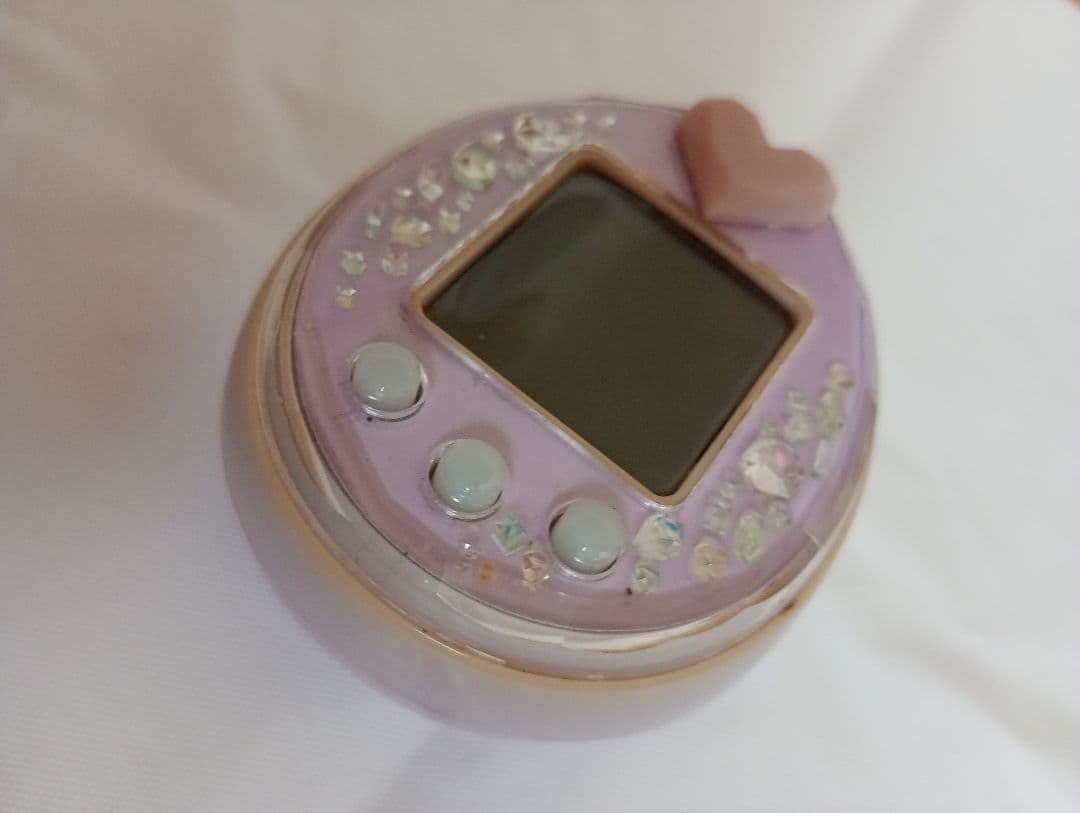 たまごっち ぴーす Tamagotchi P's パープル 箱 説明書付き