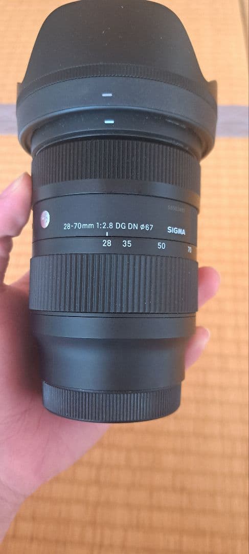 レンズ(ズーム) SIGMA 28-70mm F2.8 DG DN E-Mount