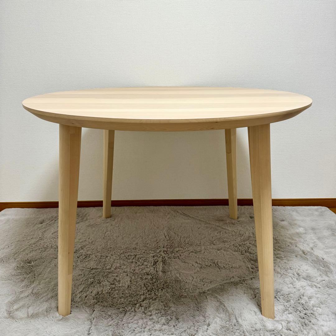 【極美品】IKEA リーサボー LISABO 丸テーブル ダイニング