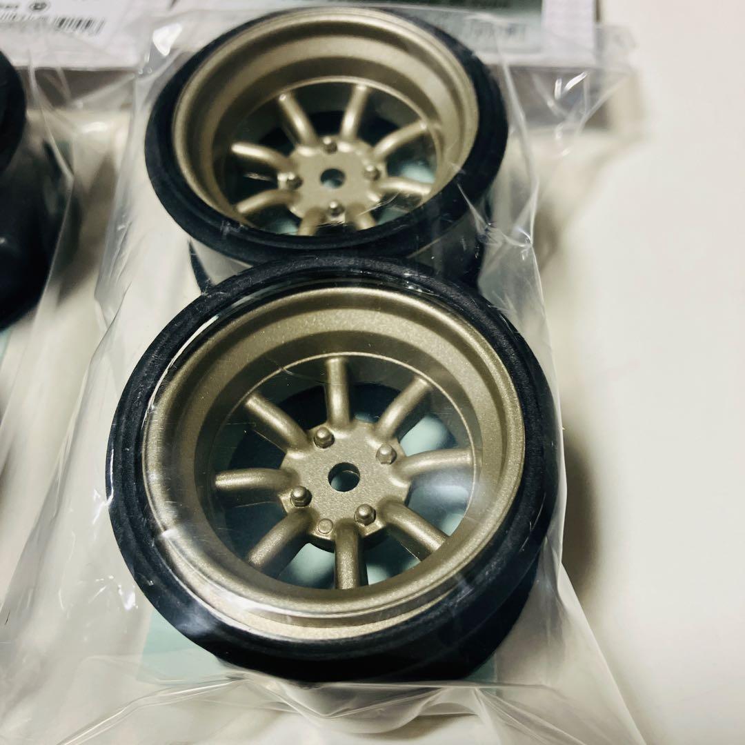 新品　スケールダイナミクス　ワタナベホイール　小径　ゴールド　4本セット　オフ9