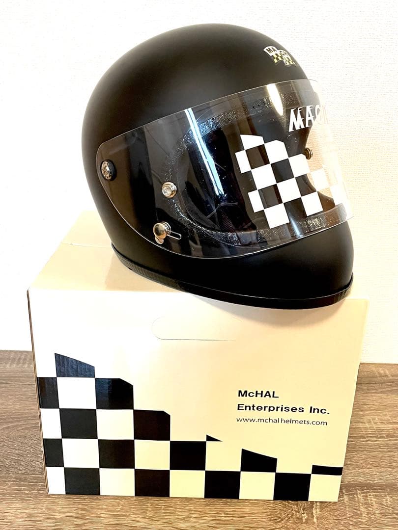 McHAL APOLLO マットブラック Lサイズ