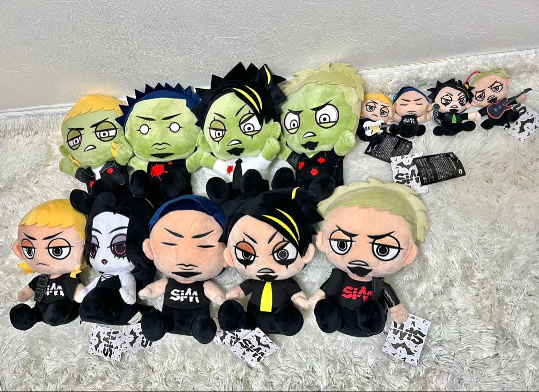 SiM ROUND1 ぬいぐるみ　コンプリート セット　コンプ　ラウンドワン