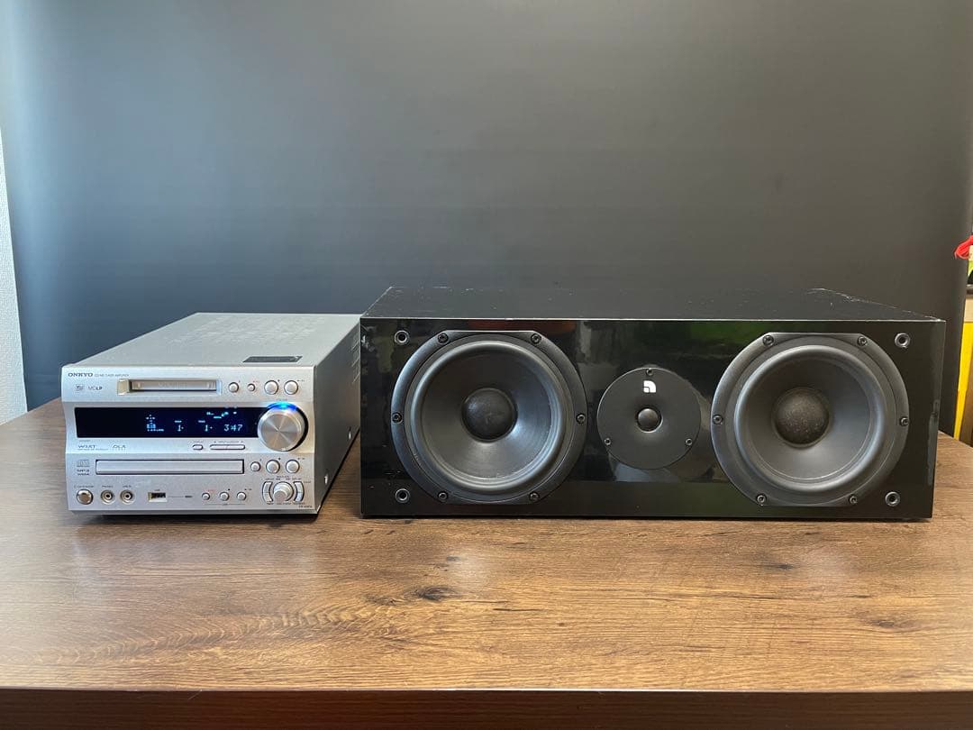 センタースピーカー audio pro black vector