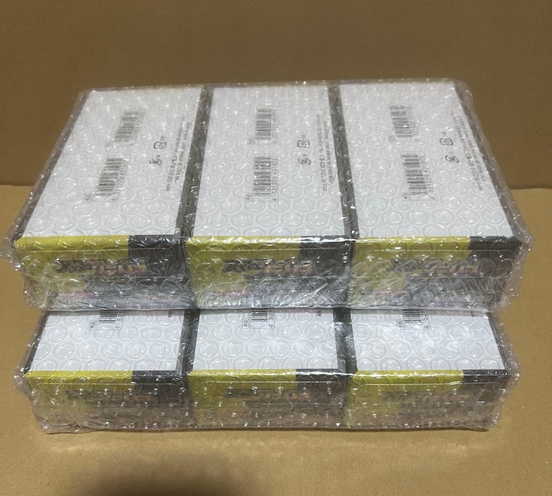 ポケモンカードゲームMEGA　ドリームex シュリンク付き　6BOX