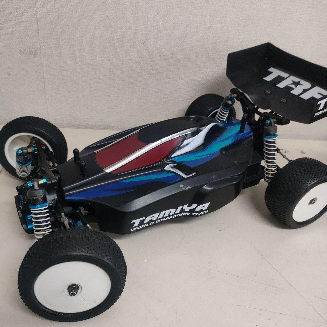 タミヤDB01シャーシ、オプション多数装備、ボディ付き