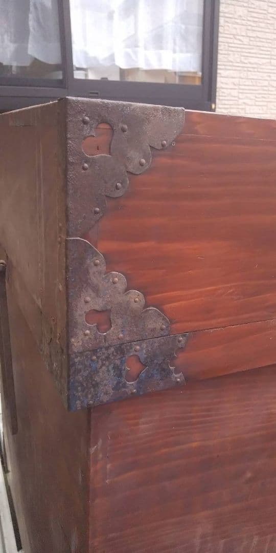 木製シンプル箱型収納