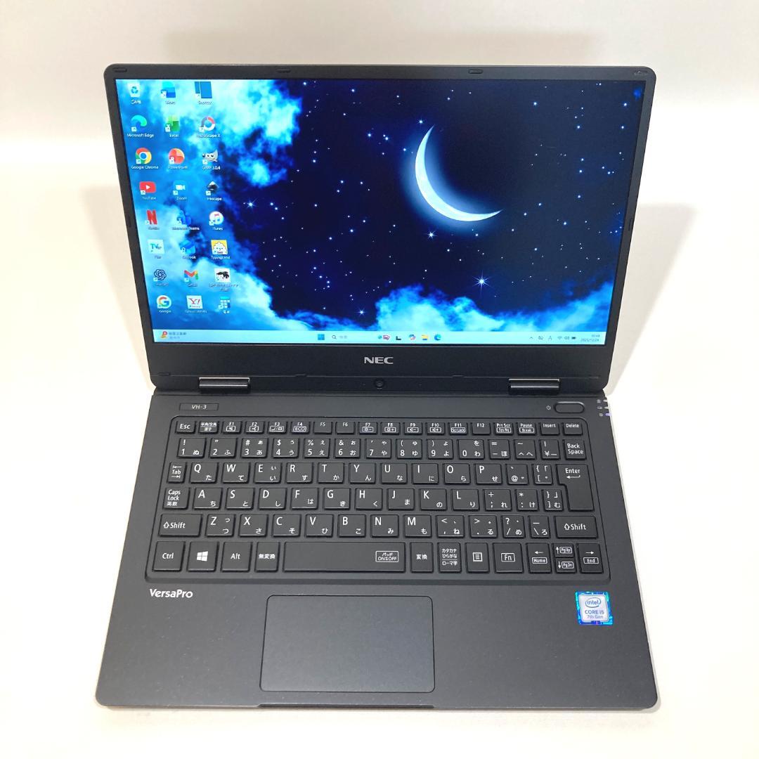 初心者向✨大容量・カメラ付・オフィス✨黒✨すぐ使えるノートパソコン◇D337-1