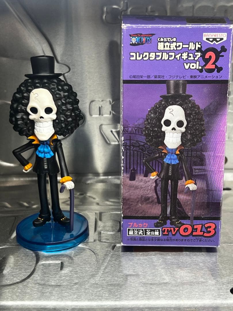 希少！ ワンピース ワールドコレクタブルフィギュア　ブルック TVCF2 013