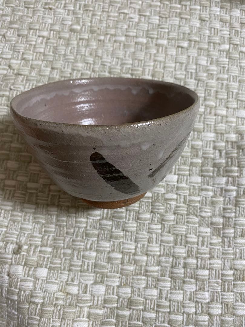 西岡小十　繪唐津　茶碗　共箱共布栞　唐津焼　未使用